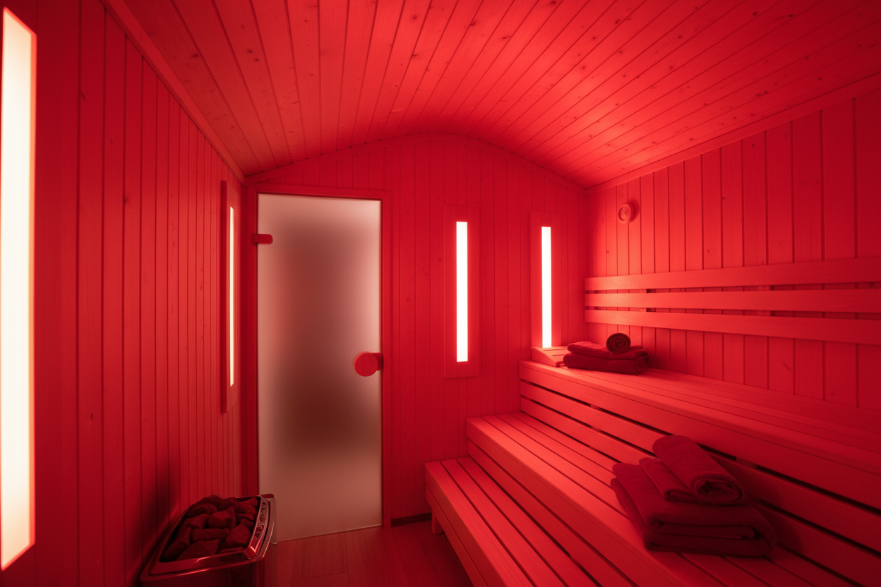 Red light therapy Cabin for wellness centres