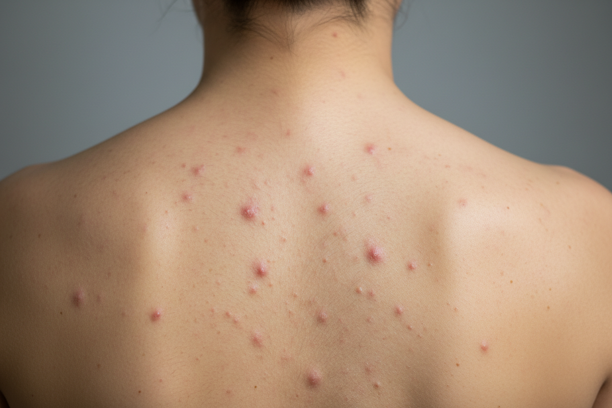 Back acne