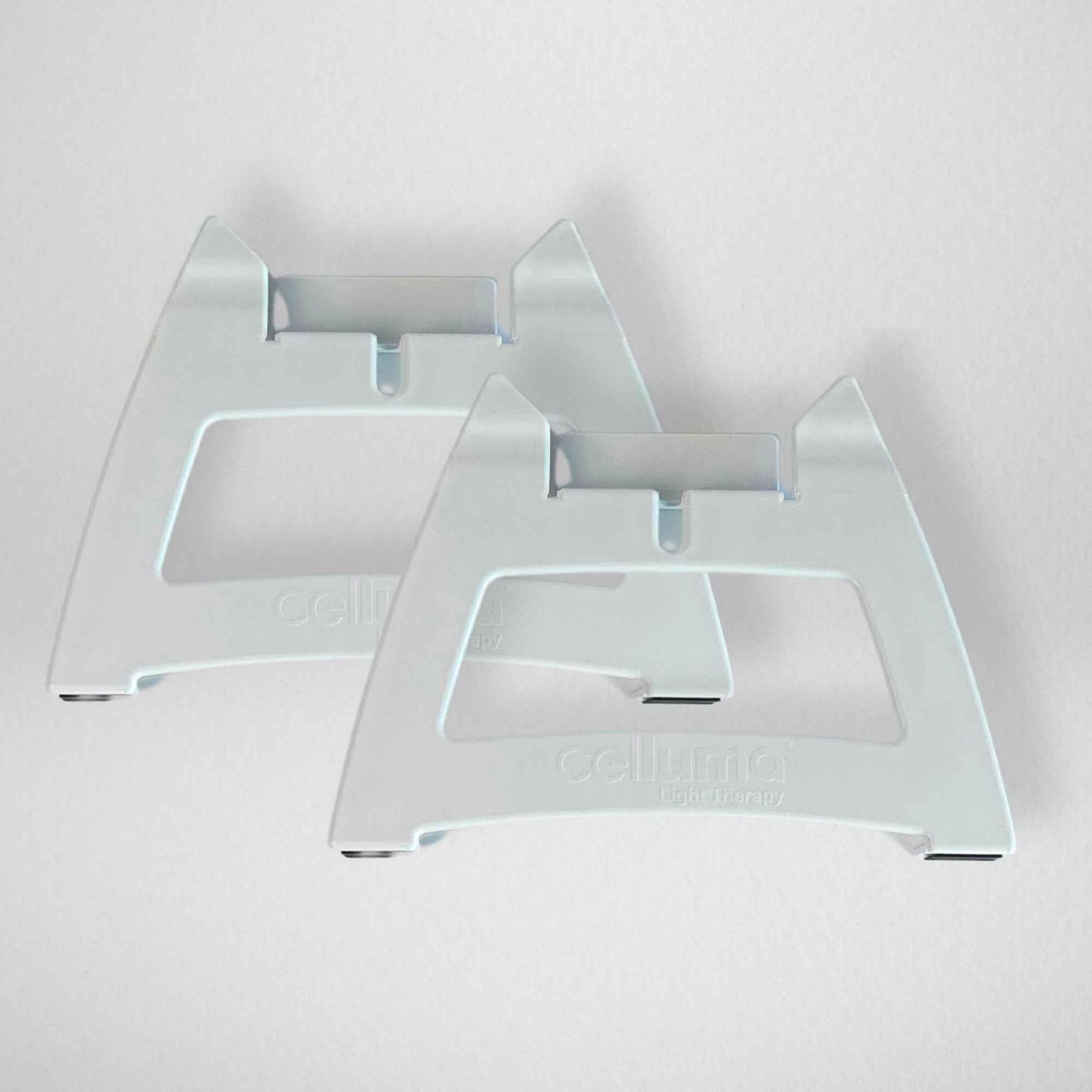 Celluma FACE facial rest positions the flexible LED red light therapy panel at the optimal distance from skin.