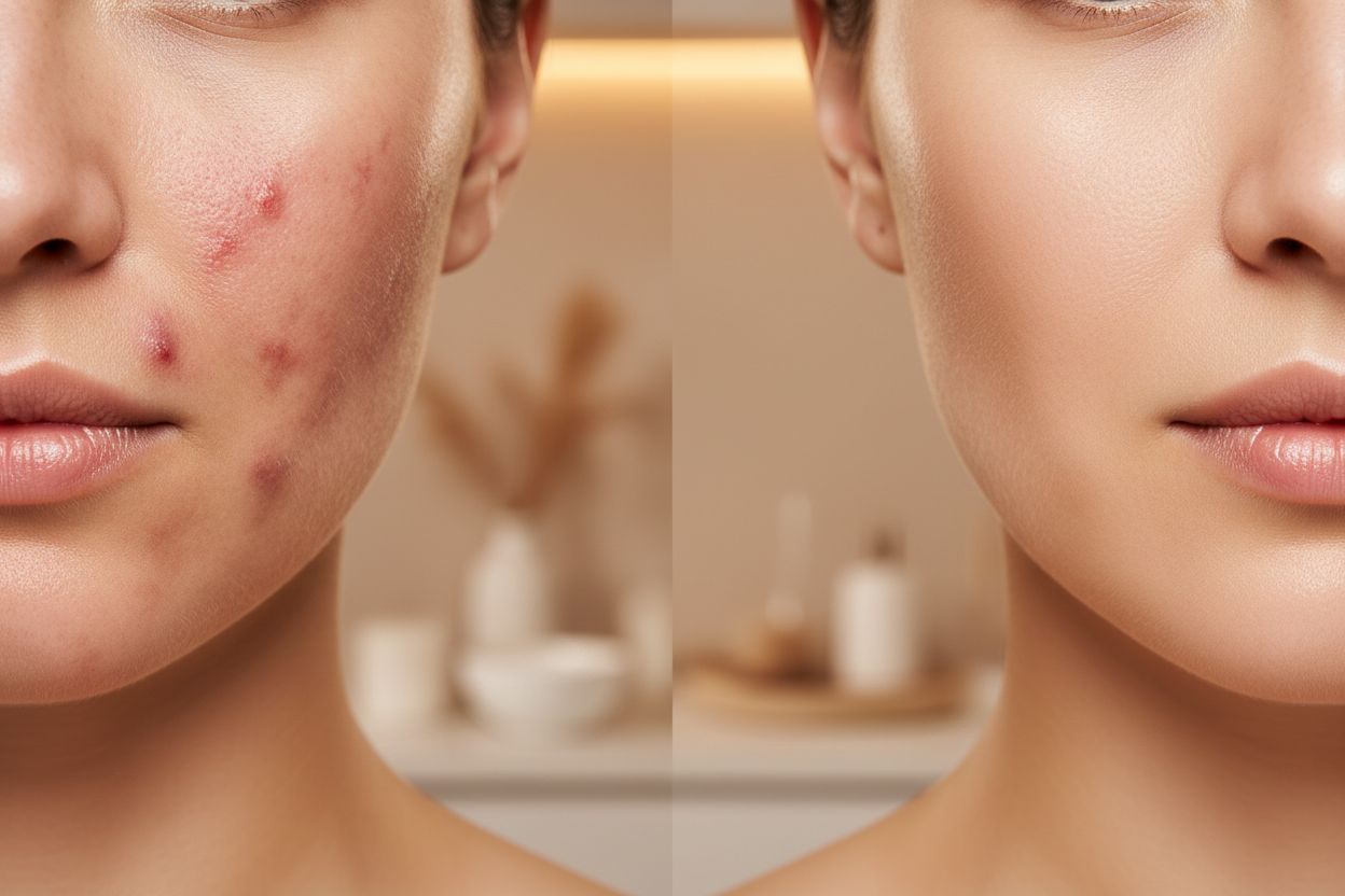 Acne marks